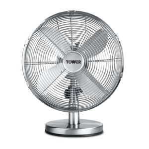 Tower 12" Metal Desk Fan